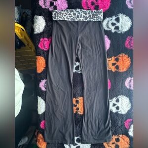 Victoria's Secret Black and Gray Lounge Pants